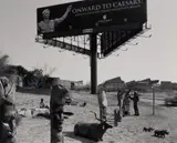 Carvings for Sale on William Nicol Drive by David Goldblatt, photographic print, offered May 2019