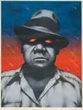 Norman Catherine, There's a Storm on the Bosses (sic) Farm, hand-separated offset lithograph