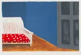 The Grey Door by Sam Nhlengethwa, six colour lithograph, sold Mar 2019