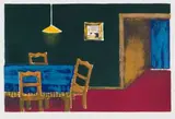 A Hotel in Randfontein by Sam Nhlengethwa, eight colour lithograph, sold Mar 2019