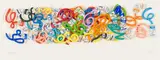 David Gerstein, Primary Colours, hand-painted laser-cut paper