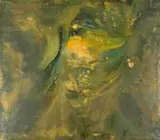 Wilfred Delporte, Skyscape, oil on canvas