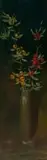 Vase with Branches of Berries by Otto Klar, oil on board, sold Mar 2019