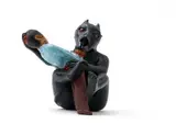 Sinner by Mashego Johannes Segogela, carved and painted wood, sold Mar 2019