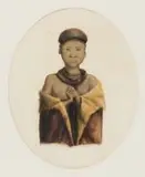 William Burchell, Portrait of Massisan, watercolour on paper