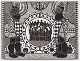 Solomon Roy Ndinisa, Poet, woodcut