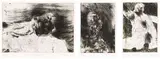 Robert Hodgins, Back; In the Mountains; Head, three, etching