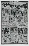 Lucas Bambo, Life in Africa 1; Life in Africa 2, two, linocut