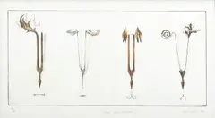 Lyn Smuts, Silence and Vibration I, lithograph