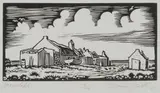 David Botha, Haasvlakte, linocut