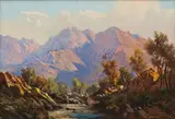 Mountain Stream by Tinus de Jongh, oil on canvas, offered Oct 2018