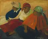 Iris Ampenberger, Wagtende (Three Women)