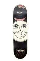 Skateboard Deck by Asha Zero, mixed media, offered Oct 2018