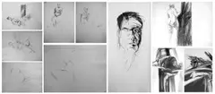 Nils Burwitz, A Collection of Ten Pencil Sketches, pencil