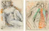Gunther van der Reis, Nude; Two Figures, two
