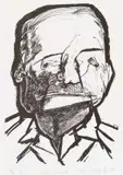 Paul Stopforth, The General, lithograph