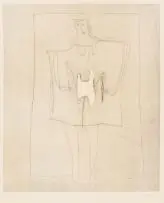 James Coignard, Square Woman, etching