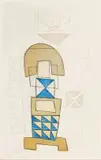 Hannes Harrs, Geometric Forms, colour lithograph
