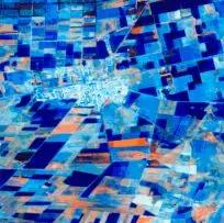 Marcus Neustetter, Somewhere - Sumbandila satellite perspectives 9, digital colour print