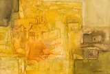 Jan Dingemans, Yellow Abstract