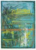 Fred Schimmel, Untitled, colour screenprint