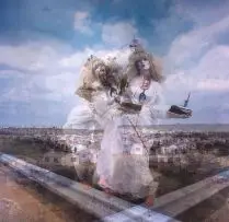 Tracey Rose, MAQEII, 2002, Lambda photograph