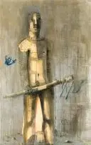 Deborah Bell, Warrior II, 2004, mixed media on paper
