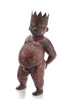 Brett Murray, King, cast resin, mild steel and oil paint