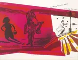 Robert Hodgins, Looking for me, babe, looking for me?, screenprint
