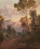 Allerley Glossop, Morning Mist, oil on canvas