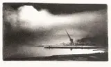 Paul Emsley, Harbour, stone lithograph