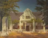 John Williams, Morning Star, Somerset West, oil on canvas