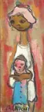 Mother and Child by Frans Claerhout, oil on board, sold May 2018