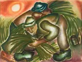 Hennie Niemann Snr, Men Harvesting