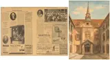 Tinus de Jongh, The Huguenot Memorial Building, Cape Town, watercolour