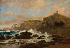 Cathcart William Methven, Cape St Blaize, Mossel Bay, oil on canvas