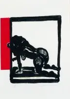 Marlene Dumas, De Muze is Moe, colour silkscreen