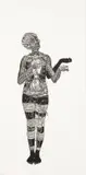 Bevan de Wet, Homo Oscillum Cutaneous, linocut