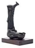 Paul Sekete, Beggar, bronze with brown patina
