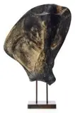 Giuseppe Cattaneo, Incised Composition, carved, incised and painted bone on steel base