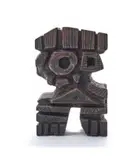 Hannes Harrs, Figure, carved wood