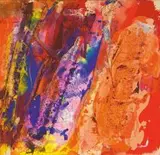 Bill Ainslie, Pachipamwe No. 5, mixed media including acrylic gel on canvas