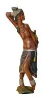 Noria Mabasa, Venda Maiden, carved and painted wood