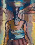 Gerard Sekoto, Woman Carrier