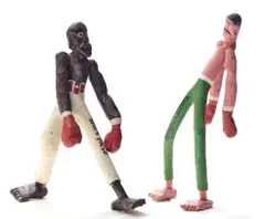 Dr Phuthuma Seoka, Page v Coetzee, two, carved and painted wood