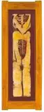 Cecil Skotnes, Standing Figure, carved, incised and painted wood