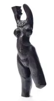 Tapfuma Gutsa, Nude, carved wood