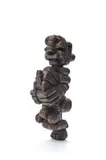 Hannes Harrs, Male Figure, carved wood
