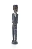 Johannes Maswanganyi, Businessman, carved and painted wood