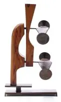 Mickey Korzennik, Adornment, machined wood and steel construction